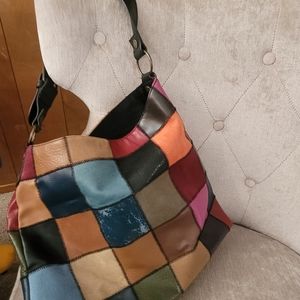 Apt 9 Patch Work Shoulder Bag